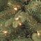 7.5 Ft. Pre-Lit Feel Real® Tiffany Fir Slim Artificial Christmas Tree, Clear Lights